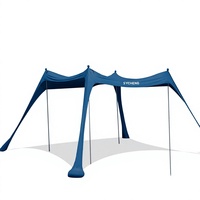 Upp — tente de plage Pop Up 50 +, pare-soleil léger, tente de plage à ombrage d'extérieur Portable, avec pelle de sable