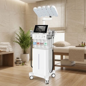Sistema de Limpieza Facial con Oxígeno, Limpieza Profunda de la Piel, Blanqueamiento, Dermoabrasión con Agua, Eliminación de Puntos Negros, Equipo de Spa - Product Image 1