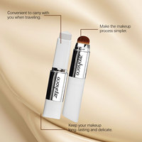 Vente en gros de bâtonnets de fond de teint crème 2-en-1, minimisant les pores, longue tenue, imperméables, doux, légers, hydratants, bien adhérents