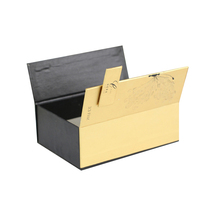 Caja de Regalo de Lujo para Whisky y Vodka al por Mayor con Laminación Mate, Diseño de Doble Puerta, Logotipo Personalizado en Lámina Dorada, Embalaje Reciclable