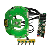 Module amplificateur Bluetooth HIFI personnalisé avec commande par bouton rotatif, décodeur USB TF MP3 et affichage numérique pour haut-parleur