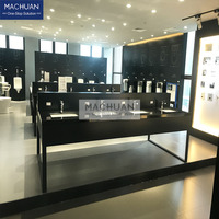 Présentoir sur pied Machuan personnalisable de haute qualité et moderne pour robinets métalliques, idéal pour les salles d'exposition