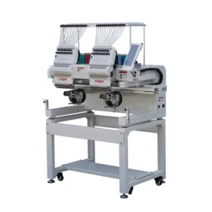 Factory Direct Sale Hat T-shirt Embroidery Machine 2 Heads Embroidery Machine Computer Embroidery Machine
