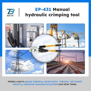 Sách hướng dẫn sử dụng máy ép thủy lực BETE EP-431 12 tấn, dụng cụ ép cáp điện bằng tay, do BETE sản xuất - Product Image 5