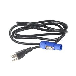 Conector Industrial NAC3FX-W/NAC3FX-W-TOP, cables de extensión NEMA 3, toma de corriente PowerCON TRUE1, EE. UU., NAC3FCA