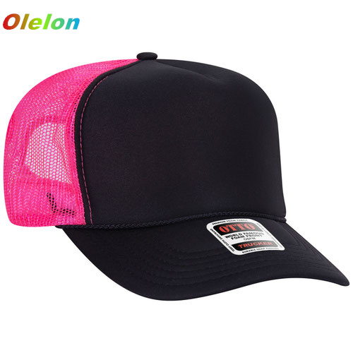 Black + fluorescent rose red net