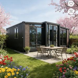 Appartement de Grand-mère, Maison Conteneur Extensible 20ft x 40ft, Logement Modulaire Grand Modulaire, Maisons Préfabriquées - Product Image 1