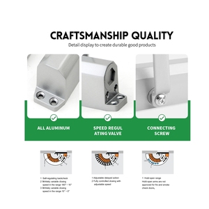 Tampon hydraulique moderne <span class=keywords><strong>ferme</strong></span>-<span class=keywords><strong>porte</strong></span> <span class=keywords><strong>automatique</strong></span> vitesse réglable régulateur <span class=keywords><strong>automatique</strong></span> équipement fermeture en douceur matériel de <span class=keywords><strong>porte</strong></span> d'hôtel - Product Image 5