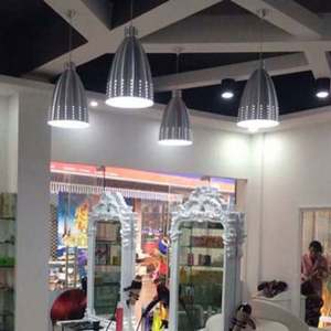 Bar Chandelier Dining Chandelier Fashion Simple Personality Aluminum Chandelier <b>Lampshade</b> Single Head - Product Image 3