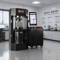 Máquina de Prueba de Resistencia Industrial para Cemento y Materiales de Roca, Equipo Profesional de Prueba de Presión para Laboratorio