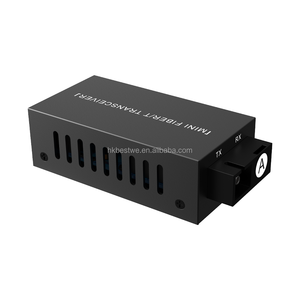 Transceptor Óptico Mini de Alta Velocidad 10/100/1000Mbps Tx1310/Rx1550 Monomodo Simplex SC 1RJ45 Mini Convertidor de Medios - Product Image 5