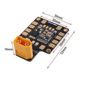 Placa de Distribución de Energía XT60 3-4S Mini Power Hub PDB con <span class=keywords><strong>BEC</strong></span> 5V y 12V para Dron FPV QAV250 ZMR250 Multicóptero Quadcopter - Product Image 2