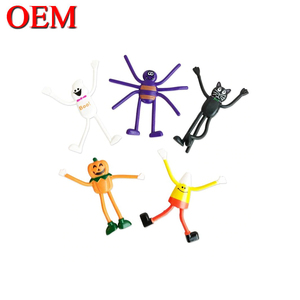 Figura de personaje de película 3D de TPR personalizado, juguete flexible con forma de Animal de dibujos animados, OEM - Product Image 5