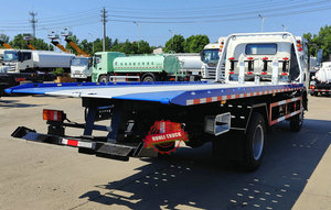 Nouveau Camion de Dépannage Diesel Manuel HOWO avec Plateforme Coulissante, Plateforme Plate de 6,2 Mètres pour Transport de Voitures, à Vendre - Product Image 3