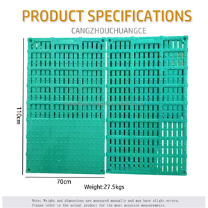 Suelo de rejilla para jaulas de parideras de cerdas, alfombrilla para jaulas de cría de lechones, suelo <span class=keywords><strong>BMC</strong></span> para cerdos - Product Image 2