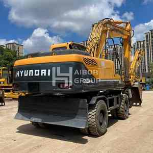 Gebruikte Wielgraafmachine Hyundai 210W-9 Hyundai Digger 210W-9 Wielgraafmachine Gebruikte Graafmachine In Goede Staat - Product Image 3