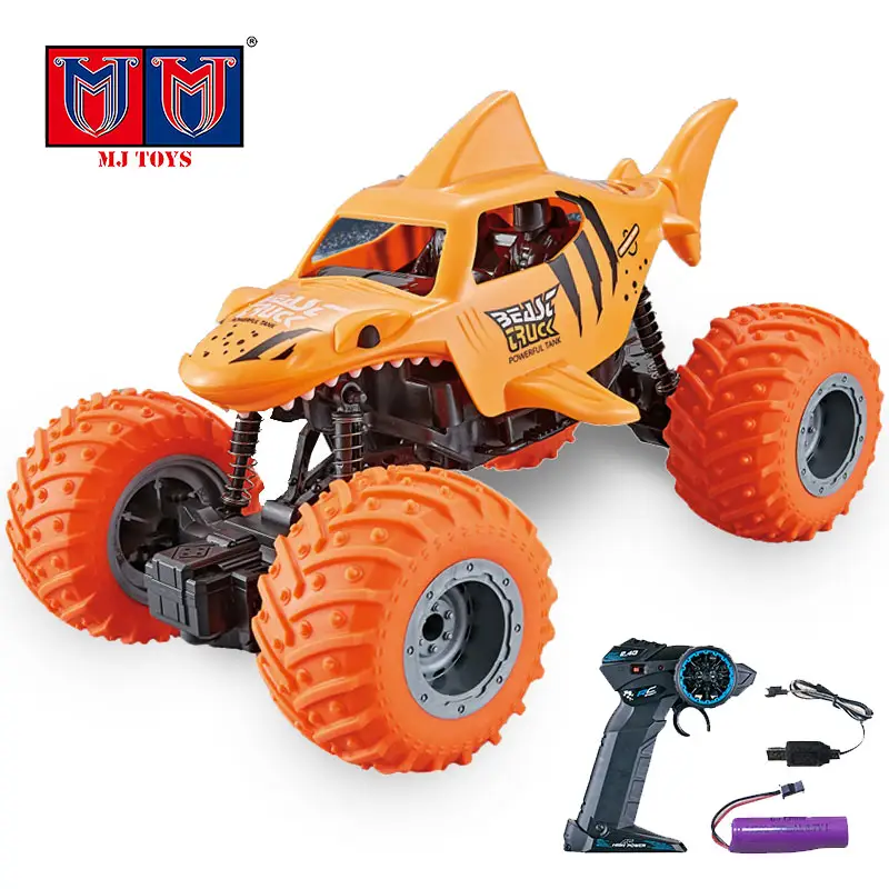 1:18 toptancı yüksek hız 4X4 4 tekerlekli araba Off Road uzaktan kumanda şarj edilebilir büyük Rc canavar kamyon