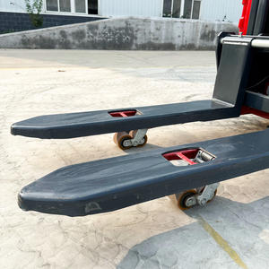 Grensoverschrijdende elektrische vorkheftruck op vrachtwagen met afneembare <span class=keywords><strong>mini</strong></span>-stapelaar voor kleine laad-/losscheppingen - Product Image 3