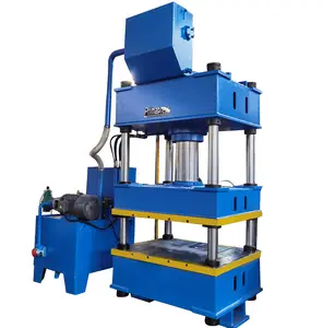 Mesin Press Hidrolik Hidrolik Empat Kolom 160 Ton, Mesin Press Kerja Logam Bak Cuci Baja Tahan Karat