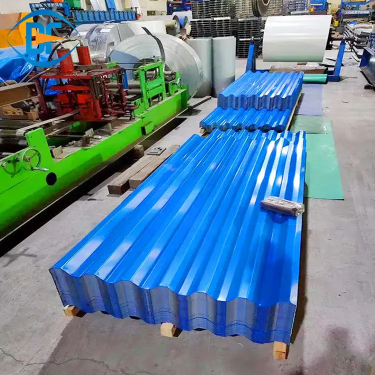 Factory Price Color Coated Galvanized Steel Roofing Sheet corrugated roofing sheet roofing iron by manufacturer