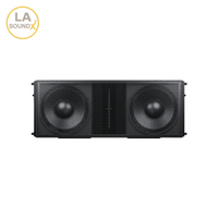Subwoofer Activo Doble de 18 Pulgadas LFC218 para Sistemas de Sonido de Conciertos, Giras y Alquiler