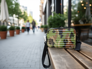 Borsa a tracolla da donna in plastica da 7 pollici, impermeabile, alla moda, per tutte le stagioni - Product Image 2