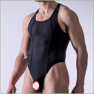 Biancheria <span class=keywords><strong>intima</strong></span> Gay all'ingrosso slip da <span class=keywords><strong>uomo</strong></span> pendono collo Bikini a forma di V Sexy tuta <span class=keywords><strong>intima</strong></span> di un pezzo - Product Image 2