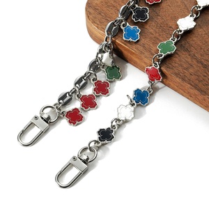 Joyería de moda para mujer, conjunto de collares de pulsera, colgante de epoxi esmaltado suave de acero inoxidable - Product Image 5