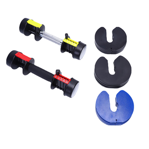 Poids d'haltères de 25lb, haltères réglables de 11kg, adaptés à la musculation forte de la femme <span class=keywords><strong>Mam</strong></span> - Product Image 6