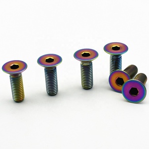 Tornillo de titanio con cabeza hexagonal avellanada Din 7991 Juego de pernos Allen M5 - Product Image 1