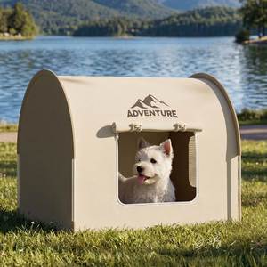 Pet Carrying Bag <b>Tent</b> Luxury Fashion Outdoor Foldable Dog Cat Bed Portable Car Bed Indoor/Outdoor Use All-Season Zipper Solid - Product Image 2