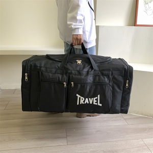 <span class=keywords><strong>Bolsa</strong></span> <span class=keywords><strong>de</strong></span> viaje Oxford plegable <span class=keywords><strong>de</strong></span> gran capacidad, patrón <span class=keywords><strong>de</strong></span> Letras a la moda, cierre <span class=keywords><strong>de</strong></span> cremallera para trabajar y moverse, <span class=keywords><strong>bolsa</strong></span> <span class=keywords><strong>de</strong></span> equipaje portátil - Product Image 1