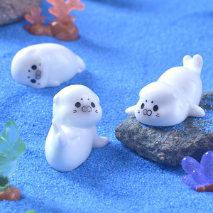 Nuevo Adorno de Resina para Acuario: Micro Paisaje de León Marino Pequeño y Lindo, Decoración DIY para Peceras y Acuarios - Product Image 3