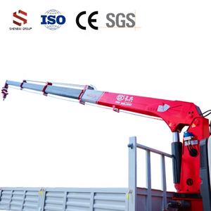 China 5ton Drie-Sectie Kleine Rechte-Arm Crane Truck Lift Truck Kranen Voor Verkoop - Product Image 4