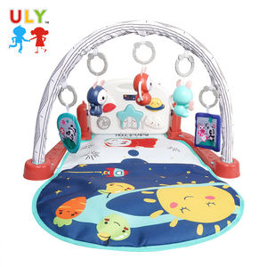 Nuevo teclado Musical electrónico para bebés, alfombrilla de <span class=keywords><strong>gimnasio</strong></span>, <span class=keywords><strong>manta</strong></span> de proyector de Control remoto de plástico de algodón para <span class=keywords><strong>actividades</strong></span> de recién nacidos - Product Image 3