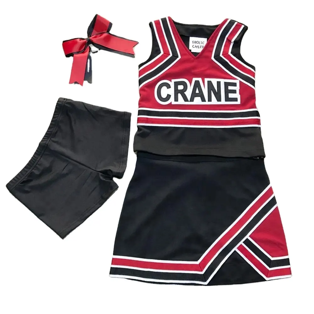 cheerleading costume cheerleader uniforms with good quality and factory price