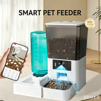 Nouvelle mangeoire intelligente 5G pour animaux de compagnie, distributeur automatique de nourriture pour chats et chiens, contrôle de la durée et des portions