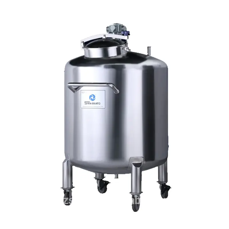 Guangzhou SINA-EKATO di buona qualità migliore prezzo serie CG serbatoio cosmetico su misura doppio strato in acciaio inox serbatoio di stoccaggio dell'acqua