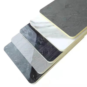 แผ่นไม้ไผ่ถ่านไม้ไผ่ 3 ชั้น สีหินอ่อนอูเฟย กันน้ำ - Product Image 1