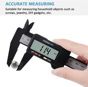 Micrometro Strumento di Misura 0-<span class=keywords><strong>150mm</strong></span> 150 millimetri <span class=keywords><strong>6</strong></span> pollici LCD Elettronico Digitale Calibro A Corsoio - Product Image 3
