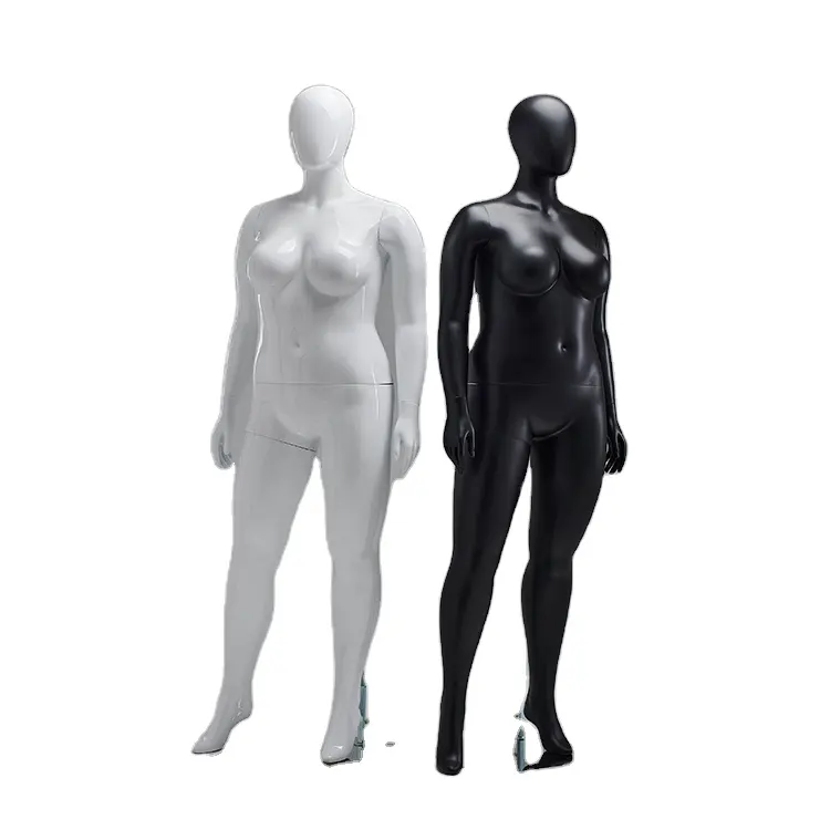 Display High Quality Sexy Women Big Plus Size Plastic Full Body Fat Female Mannequin