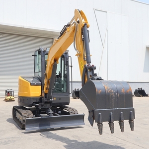 Mini-excavatrice lourde EU Derette 3,5 tonnes, moteur d'origine certifié EPA, excavatrice sur chenilles pour travaux agricoles de grande envergure - Product Image 1