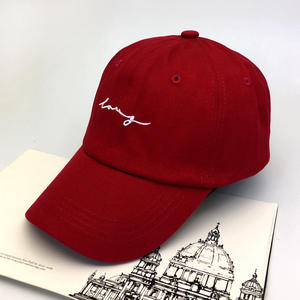 Wholesale Custom logo Dad <b>Hat</b> Embroidered 6 Panel Baseball Cap - Product Image 5