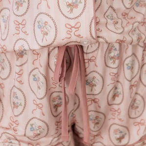 Vente en gros de vêtements décontractés à manches courtes personnalisés, ensemble de pyjamas pour femmes, doux, respirant, été, grande taille, vêtements de nuit, vêtements de détente pour femmes - Product Image 4