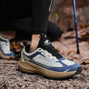 Zapatillas transpirables <span class=keywords><strong>de</strong></span> malla <span class=keywords><strong>para</strong></span> hombre y <span class=keywords><strong>mujer</strong></span> con logotipo personalizado, zapatos <span class=keywords><strong>para</strong></span> caminar a la moda, zapatillas informales <span class=keywords><strong>para</strong></span> deportes <span class=keywords><strong>de</strong></span> <span class=keywords><strong>montaña</strong></span> y exteriores - Product Image 4