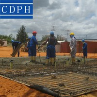 Infrastructure éducative d'urgence modulaire préfabriquée |   Salle de classe et dortoirs pour étudiants pour la réadaptation après tremblement de terre