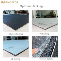 Neues Design produkt 50x50cm rutsch feste feuerfeste Bitumen-Backed Polypropylen Office Floor ing Teppich fliesen