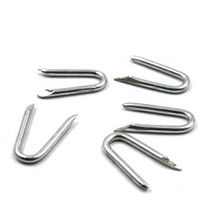 Clous pour clôture en fil barbelé/clous pour clôture en U galvanisés <span class=keywords><strong>Agrafes</strong></span> pour clôture - Product Image 1