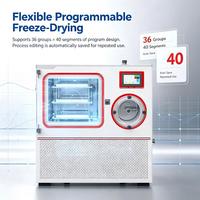 Lyophilisateur Stoppering Pilot à fréquence variable avec piège à froid -80°C 18L