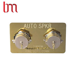 Accessoire pour équipement <span class=keywords><strong>de</strong></span> lutte contre l'incendie : Bouchon <span class=keywords><strong>de</strong></span> poteau d'incendie en laiton pour raccordement d'entrée des services incendie - Product Image 1